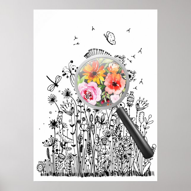 Póster Ver la belleza interior (Frente)