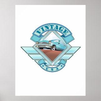 Póster Ver poster de vuelo estilo America Vintage 50