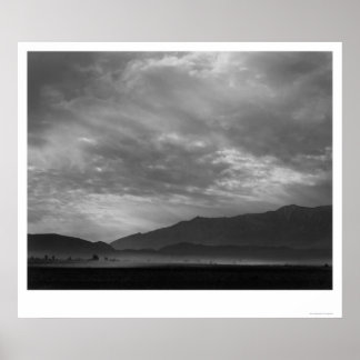 Póster Ver SW sobre Manzanar, tormenta de polvo 1943