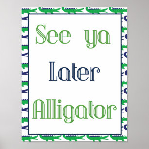 Póster Ver Ya más tarde Poster del ligador