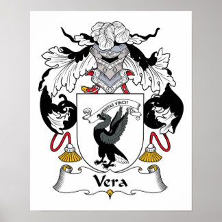 Póster Vera Family Crest