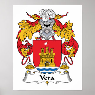 Póster Vera Family Crest