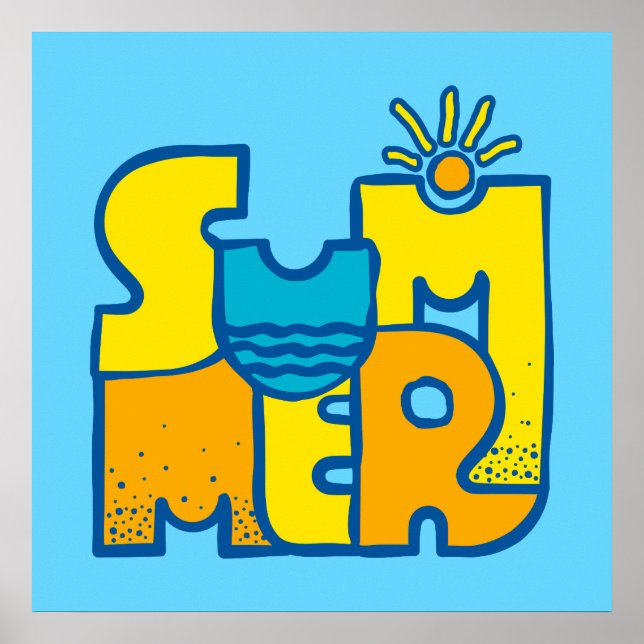 Póster Verano (Frente)