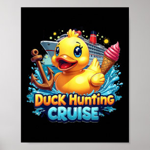 Póster Verano Bo de Duckie de Caza de Patos