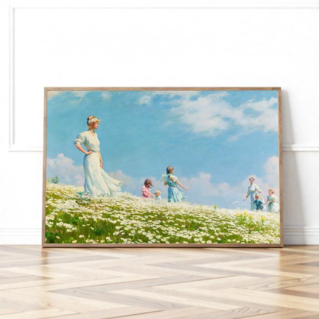 Póster Verano, Charles Courtney Curran (1906) (Subido por el creador)