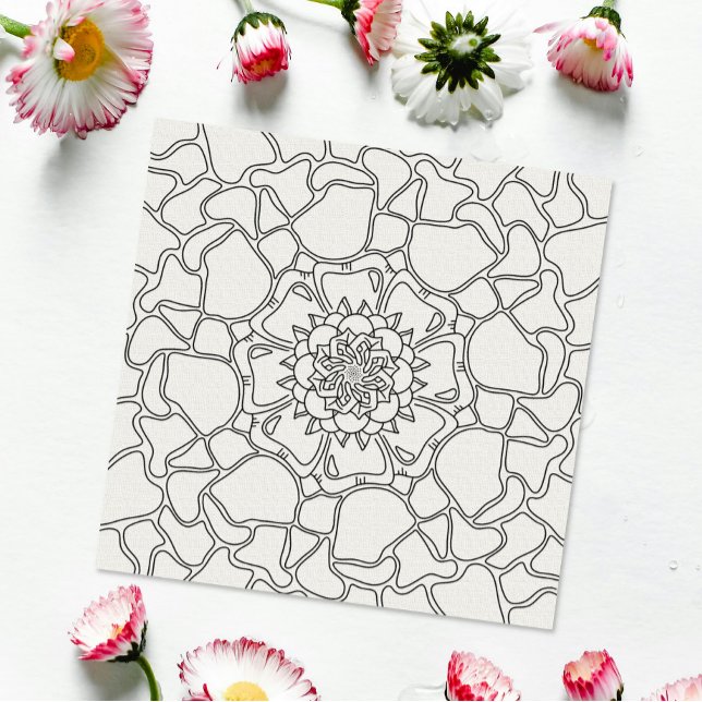 Póster Verano Consciente: Patrón Floral Abstracto para Co (Subido por el creador)