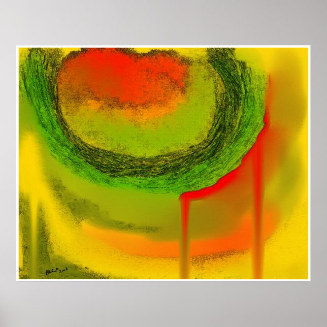 Póster Verano de la sandía (Frente)