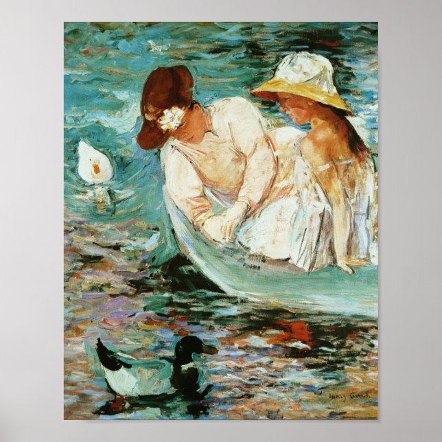 Póster Verano de Mary Cassatt (Frente)