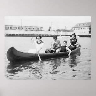 Póster Verano de relajación: 1910