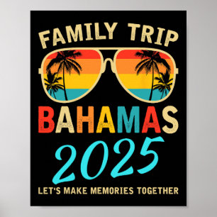Póster Verano del grupo de compañeros Family Vacation Bah