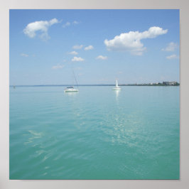 Póster Verano en el lago Balaton