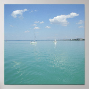 Póster Verano en el lago Balaton