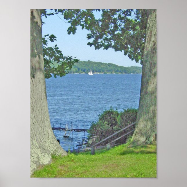 Póster Verano en la Bahía de Sodus (Frente)