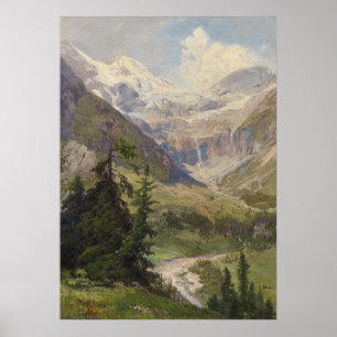 Póster Verano en las montañas de Petrides