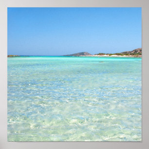 Póster Verano en paraíso