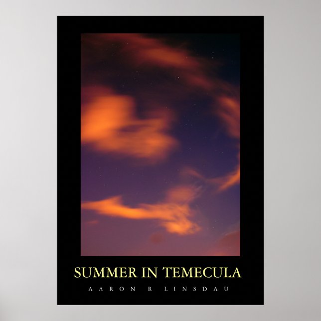 PÓSTER VERANO EN TEMECULA (Frente)