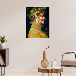 Póster Verano   Giuseppe Arcimboldo  