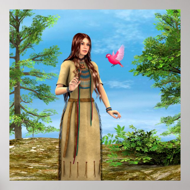 Póster Verano indio (Frente)