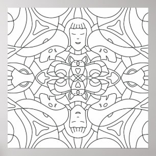 Póster Verano memorable: Poster de colores lúgubre