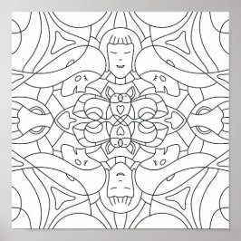 Póster Verano memorable: Poster de colores lúgubre