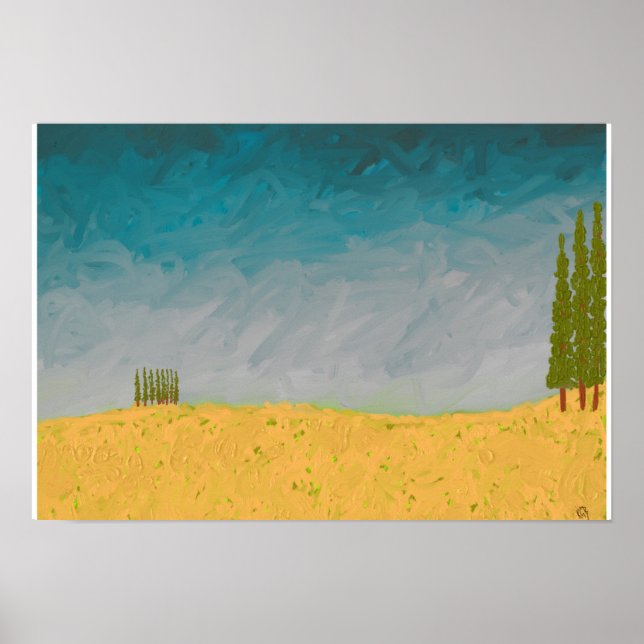 Póster Verano toscano (Frente)