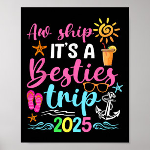 Póster Verano Vacati de Besties Trip 2025