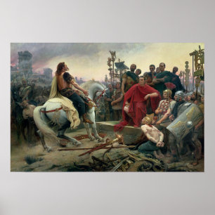 Póster Vercingetorix Arroja Sus Brazos