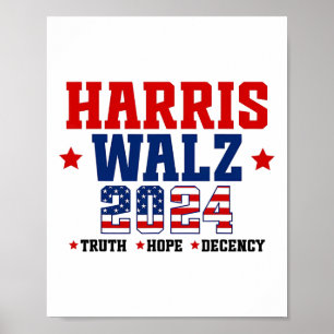 Póster Verdadera esperanza Decencia Harris Wheimer Waltz 
