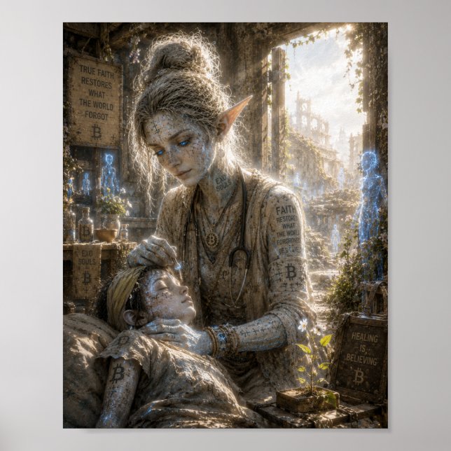 Póster Verdadera Fe / Sanador / Pequeña Casa (Frente)