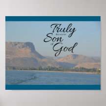 Póster Verdaderamente el Hijo de Dios
