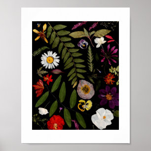 Póster Verdadero Poster del Jardín de Cottage de Verano