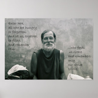 Póster Verdadero Poster religioso