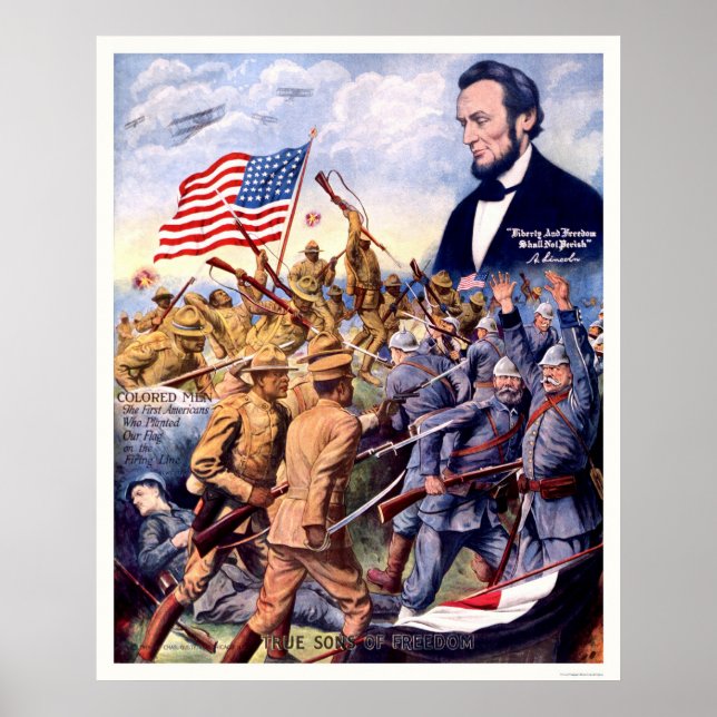 Póster Verdaderos hijos de la libertad (Frente)