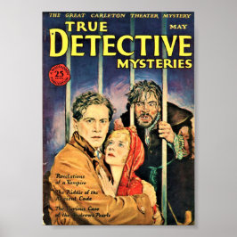 Póster Verdaderos misterios de detectives - Mayo