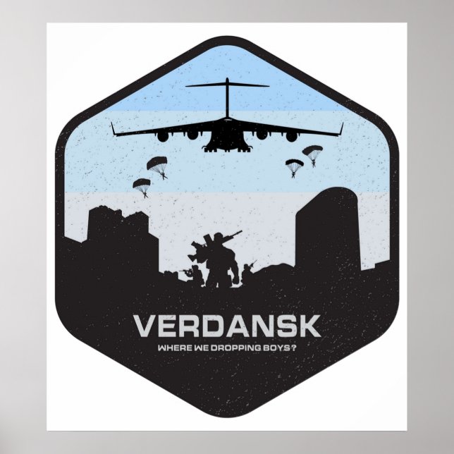 Póster Verdansk Warzone Battle Royale (Frente)
