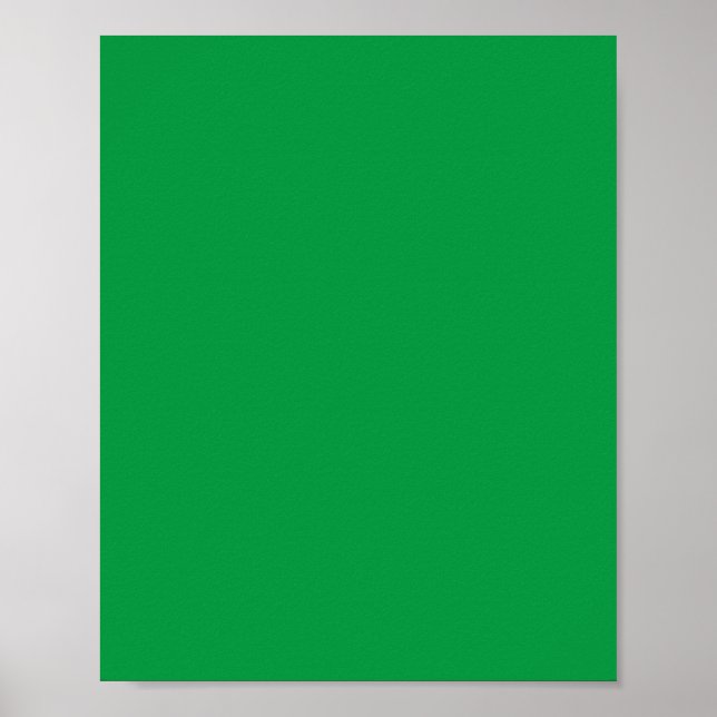 Póster Verde aburrido, Casa de la Moneda Oscura, Verde Fa (Frente)