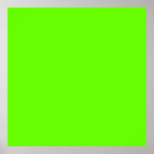 Póster Verde claro (color sólido)