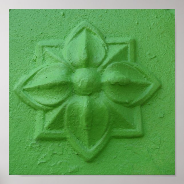 Póster Verde lima (Frente)