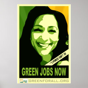 Póster Verde para todo el poster
