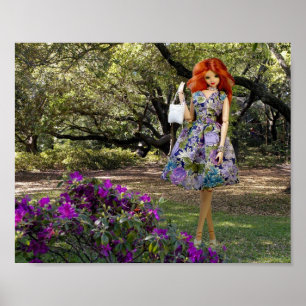 Póster Verdi y Houston Zoo Florals