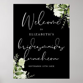 Póster Verdor Bridesmaids Signo de bienvenida de Luncheon