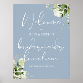 Póster Verdor Bridesmaids Signo de bienvenida de Luncheon
