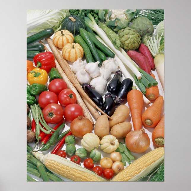 Póster Verduras 6 (Frente)