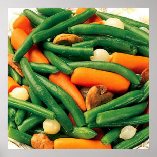 PÓSTER VERDURAS DE FRUTA