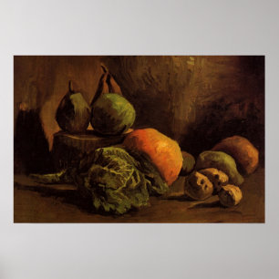 Póster Verduras y Frutas por Vincent van Gogh