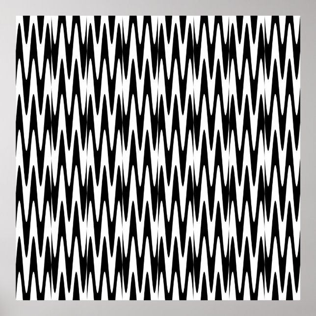 Póster Verificador de onda sinusoidal compuesta 3 (Frente)