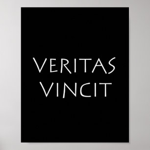 Póster Veritas vincit