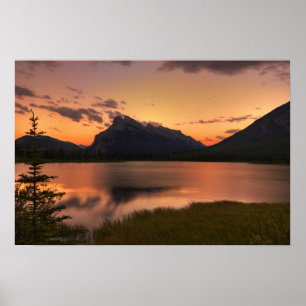 Póster VermilliLakes Sunset