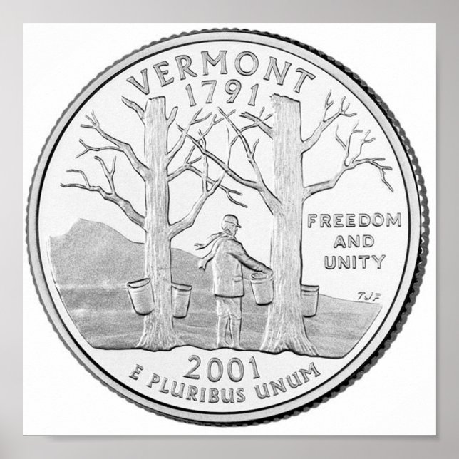 Póster Vermont (Frente)