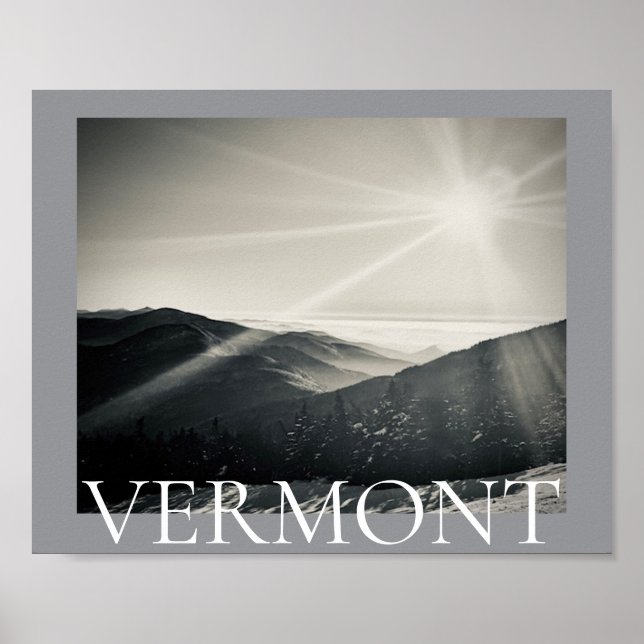 Póster Vermont (Frente)